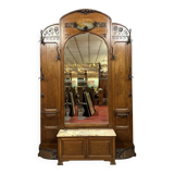 Art Nouveau coat rack