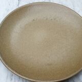 8 Assiettes plates en grès