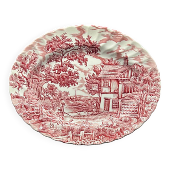 Oval dish in Myott earthenware - The Hunter