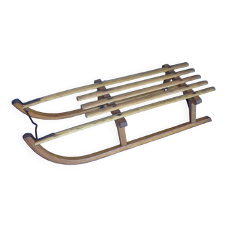 Vintage wooden sledge 104cm