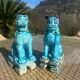 Ceramic Lion Dog Figurines