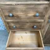 Armoire asymétrique art déco (rénovée)