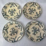 4 flat plates Minton Montrose XIXth