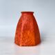Orange glass tulip tulip lampshade
