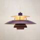 Vintage Louis Poulsen PH5 Pendant Lamp – Original Purple Edition