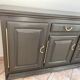Antique oak buffet refurbished