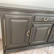 Vintage oak buffet refurbished