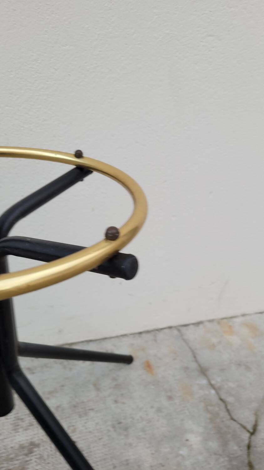 Vintage Parrot Coat Rack with balls 1950s design