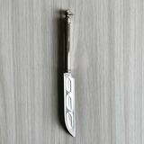 Stainless steel foie gras knife, duck decor handle