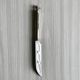 Stainless steel foie gras knife, duck decor handle