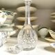 Saint Louis liqueur carafe in chiseled crystal