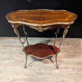 Napoleon III Marquetry Center Table