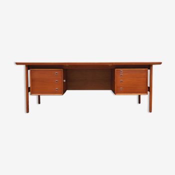 Mahogany desk, Danish design, 1960s, designer: Arne Vodder, production: Sibast
