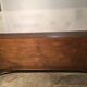 Brushed oak and bamboo sideboard 1970