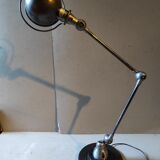 Workshop lamp Jieldé 2 industrial arm patina graphite rifle barrel