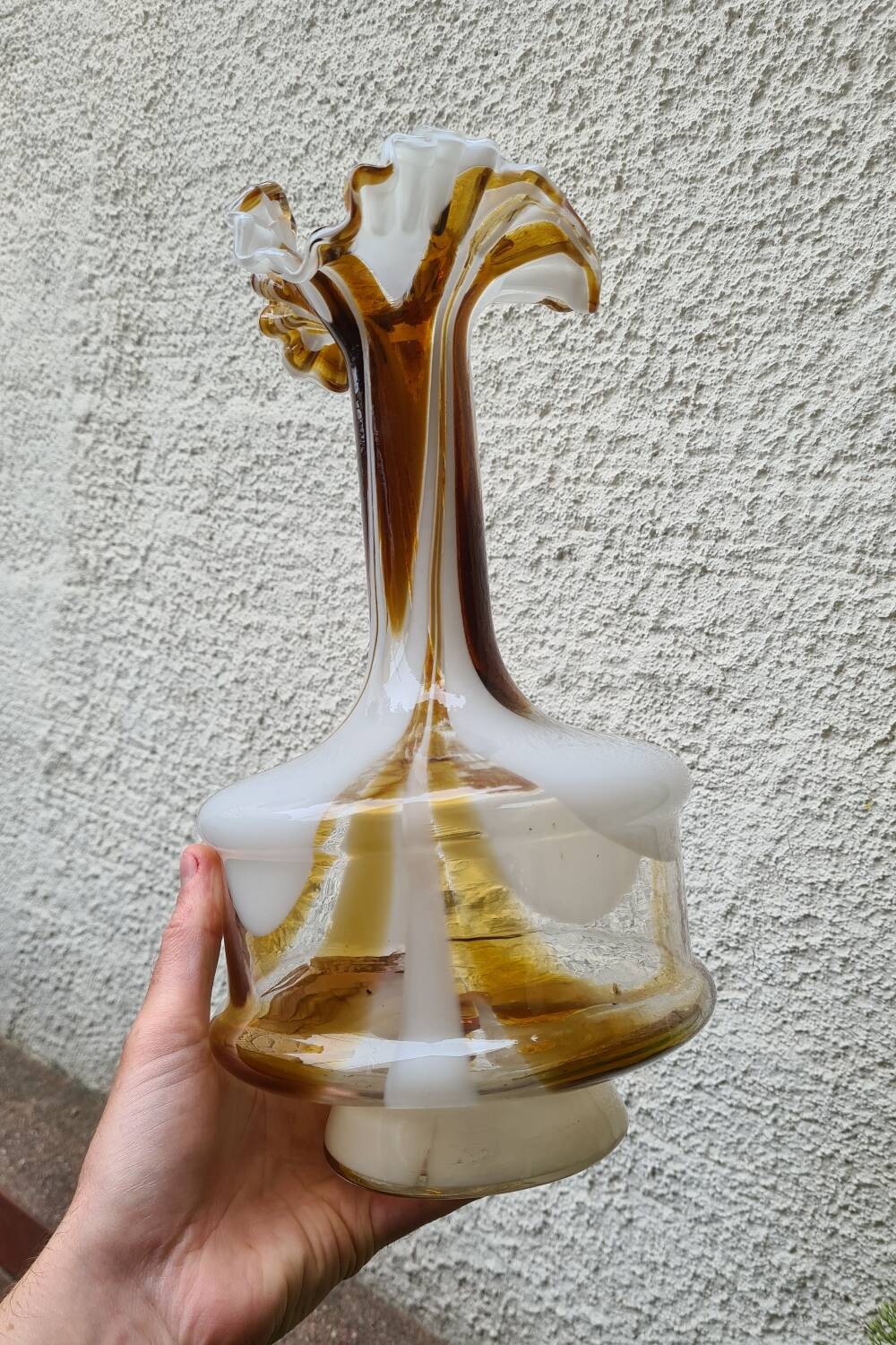 Vintage Two-Tone Murano Vase