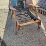 Compass foot chair with system circa 1950