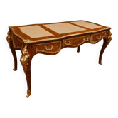 Large flat desk in the Louis XV style