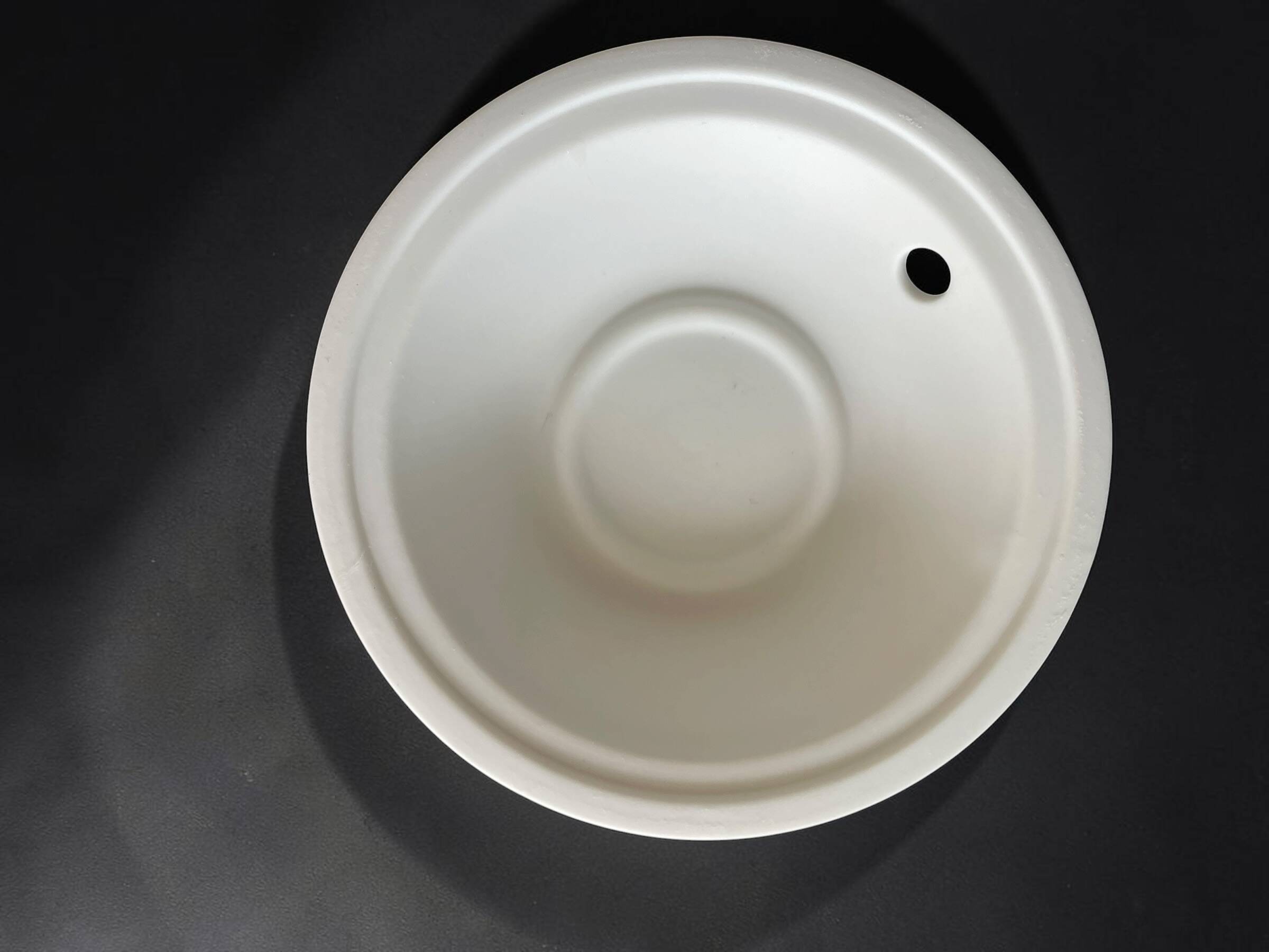 Porcelain lithophane photophore from Limoges