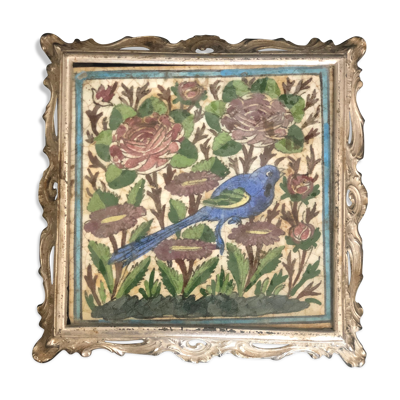 Dessous de plat carreau céramique XIXème