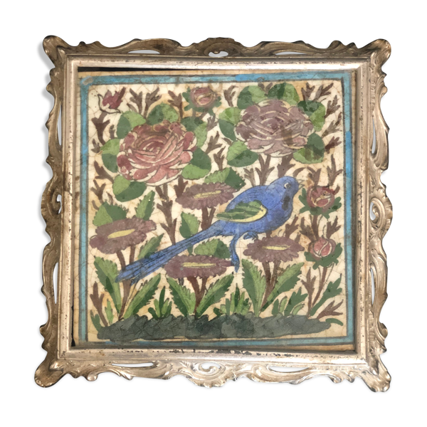 Dessous de plat carreau céramique XIXème