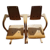 Vends 2 chaises inclinables « Actulum » Stokke