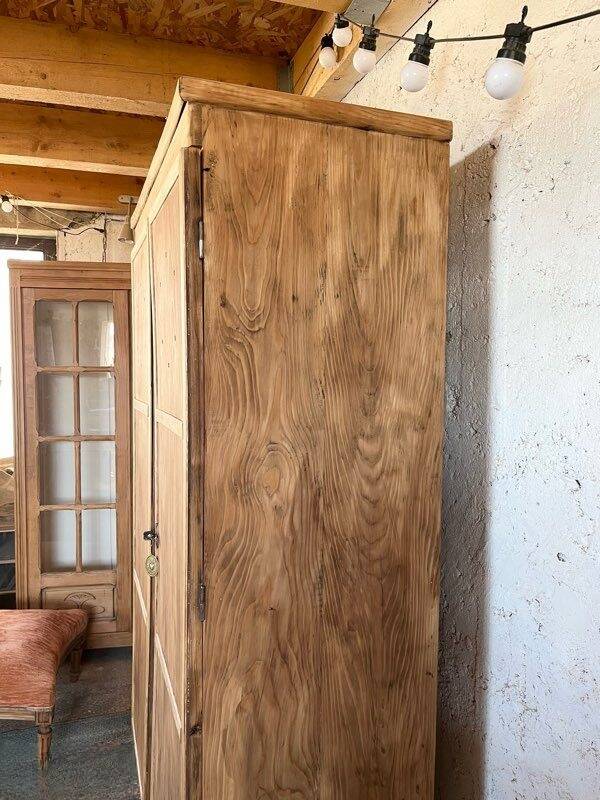 Antique pine wardrobe