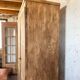 Antique pine wardrobe