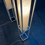 Mid-century modern minimalist floor lamps, Germany, 1960s, set of 2.