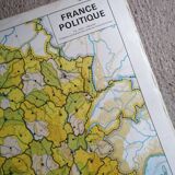 Old school map france ed. hatier armand colin
