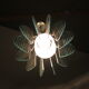 Mid-century design glass pendant, 1960's