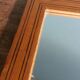 Wooden frame mirror 24 x 17.7