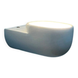 Pafo wall sconces from the Italian space age mid-century in ceramic by Ernesto Gismondi for Artemide, 1970s, set of 2.