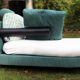 1980s B&b Italia Antonio Citterio Sity Sofa Sectional in Green and Eggshell