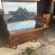 Scandinavian chest of drawers rosewood