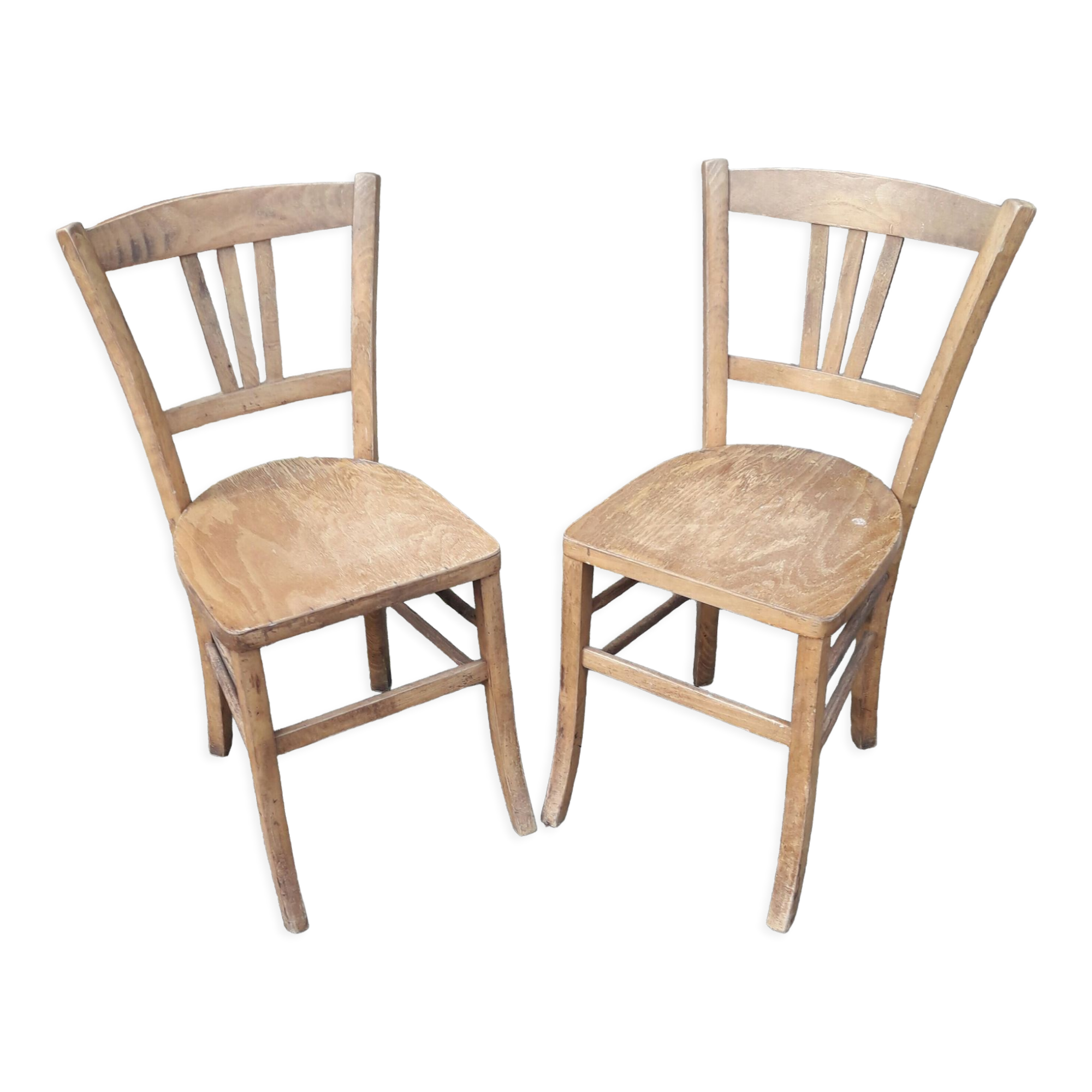 Pair of bistro chairs