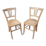 Paire de chaises bistrot