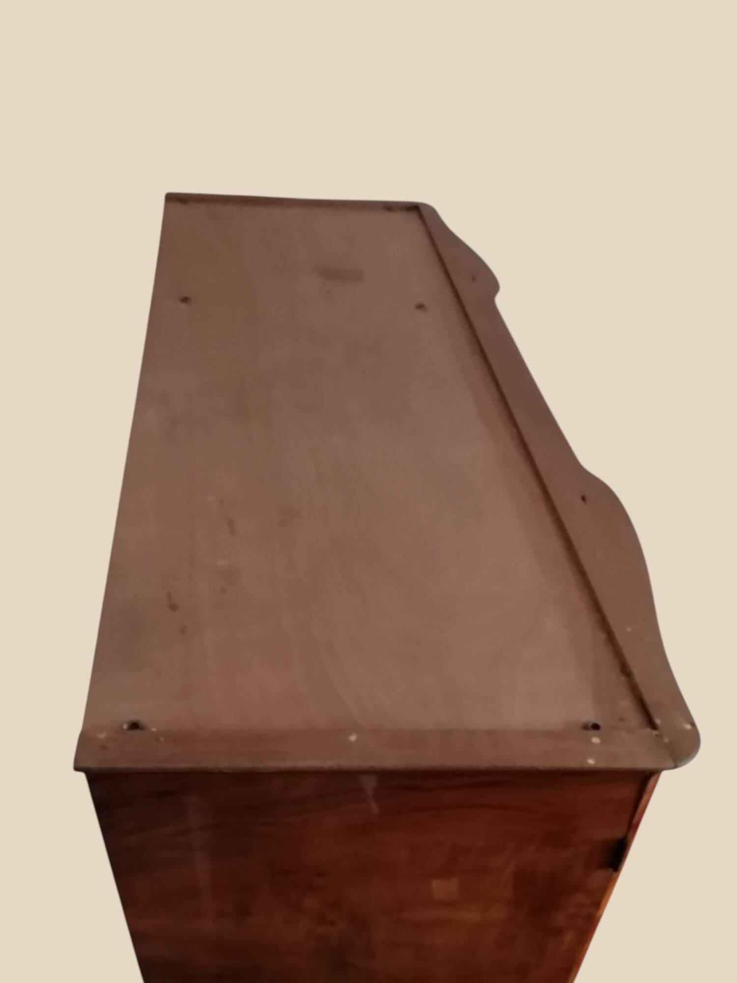 Armoire et Table de Chevet en Bois Laqué vintage - Ateliers Jacquelin