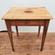 Children's desk table in wax wood