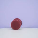 vintage burgundy vase