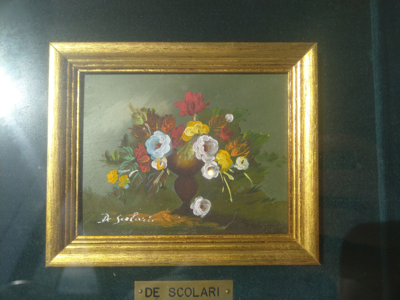 Huile miniature douloureuse