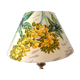Lampshade, botanical vintage Jouy canvas, flowers