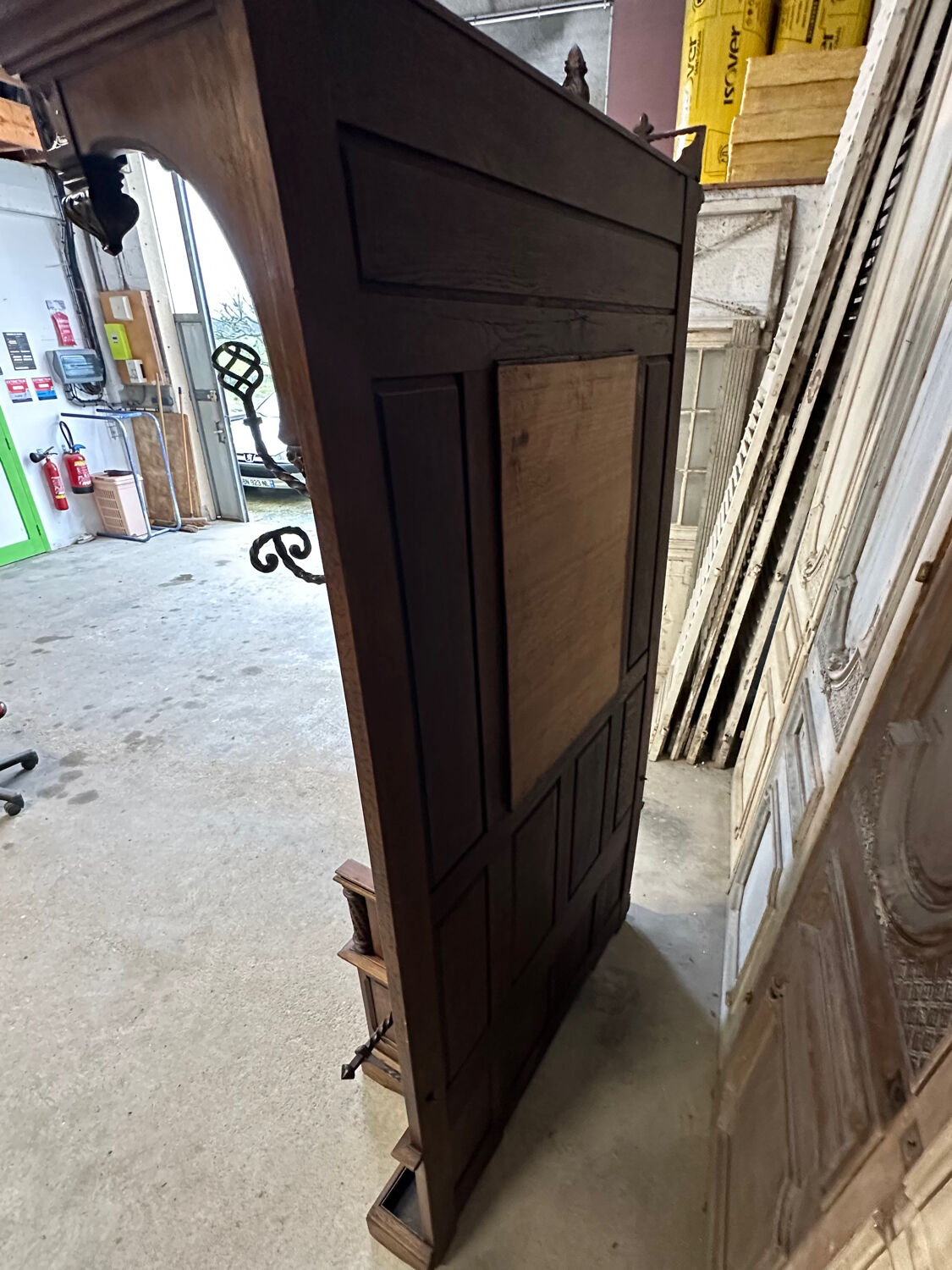 Neo-Gothic wardrobe from around 1900