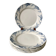 set of 6 dessert plates in K&G Lunéville Ironstone, "Angèle" model, late 19th century