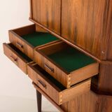 Meuble d'angle danois en palissandre, années 1960