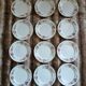 21 mismatched vintage dessert plates