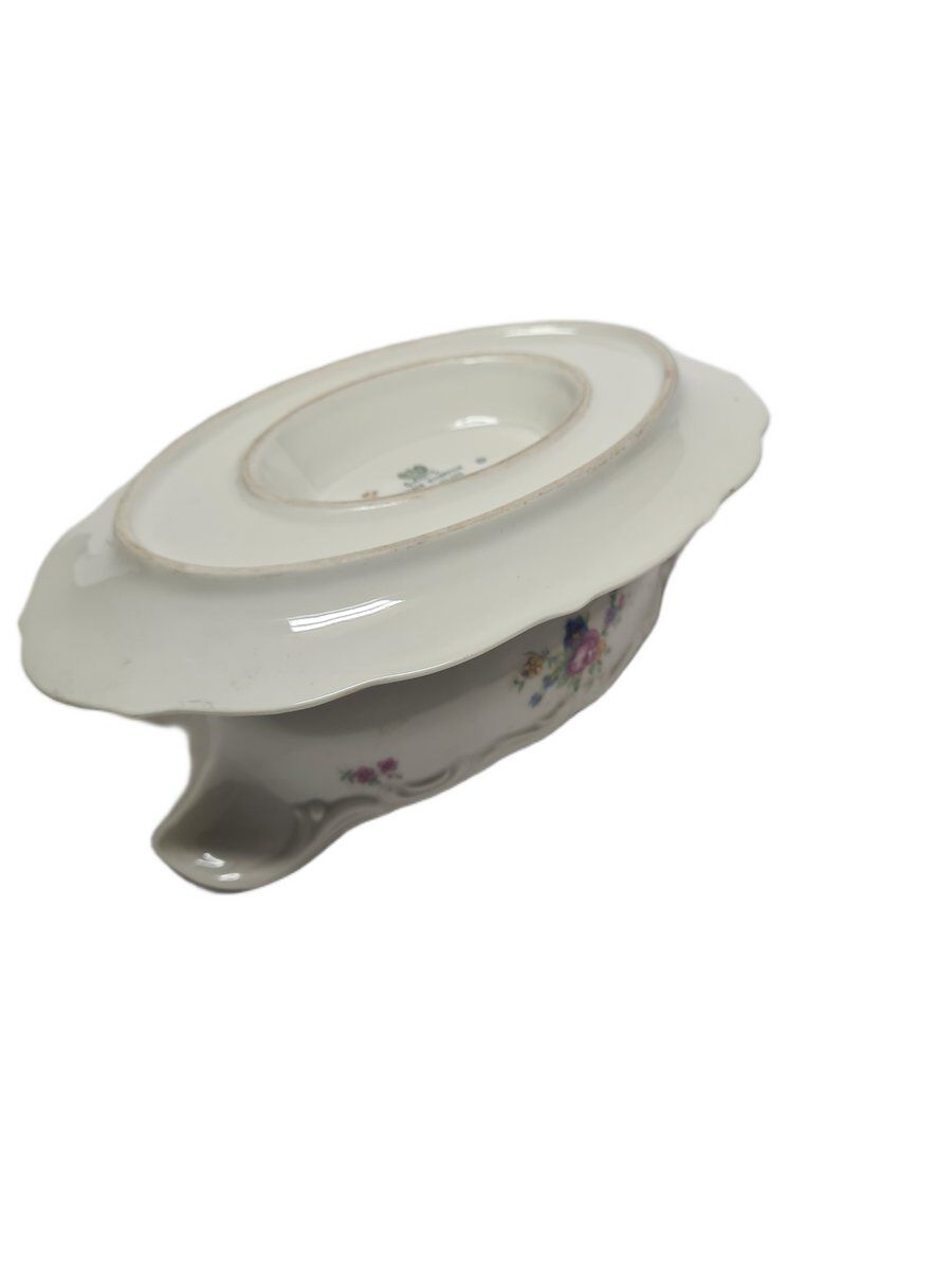 Art Deco gravy boat from Tielsch / Walbrzych, Poland, 1950s