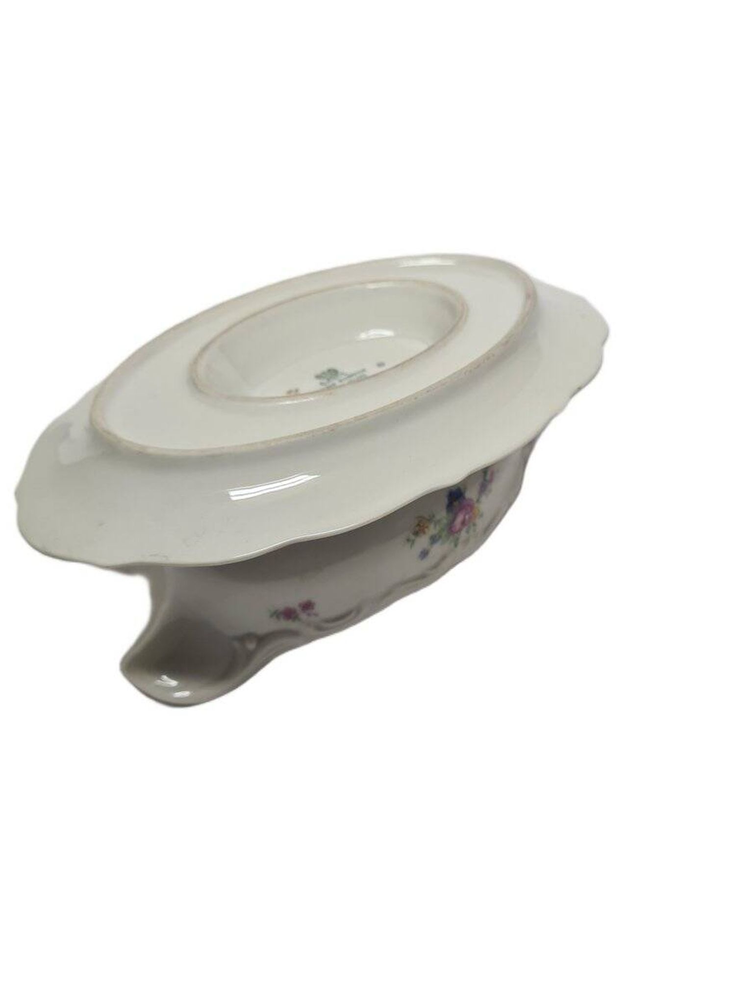 Art Deco gravy boat from Tielsch / Walbrzych, Poland, 1950s