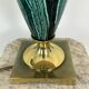 Superb ceramic lamp from the house "Le Dauphin".