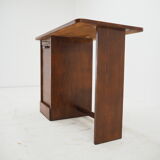 Midcentury Free Standing Roller Working Desk, Table, Czechoslovakia, the 1960s